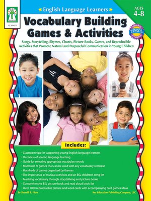 cover image of Vocabulary Building Games & Activities